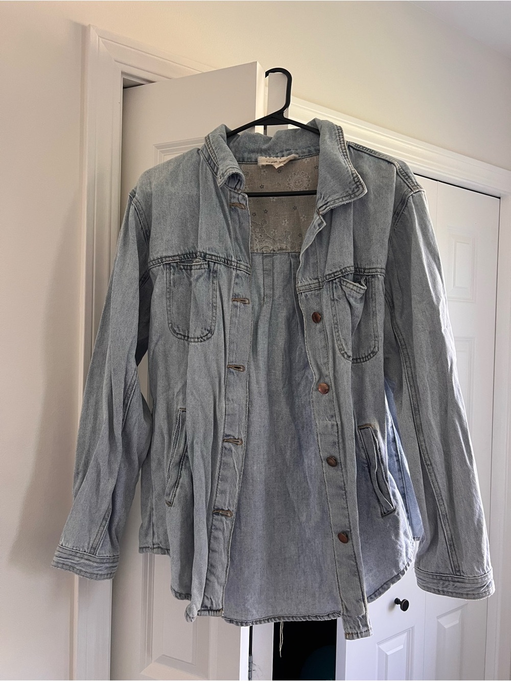 Light Wash Denim Jacket - Women